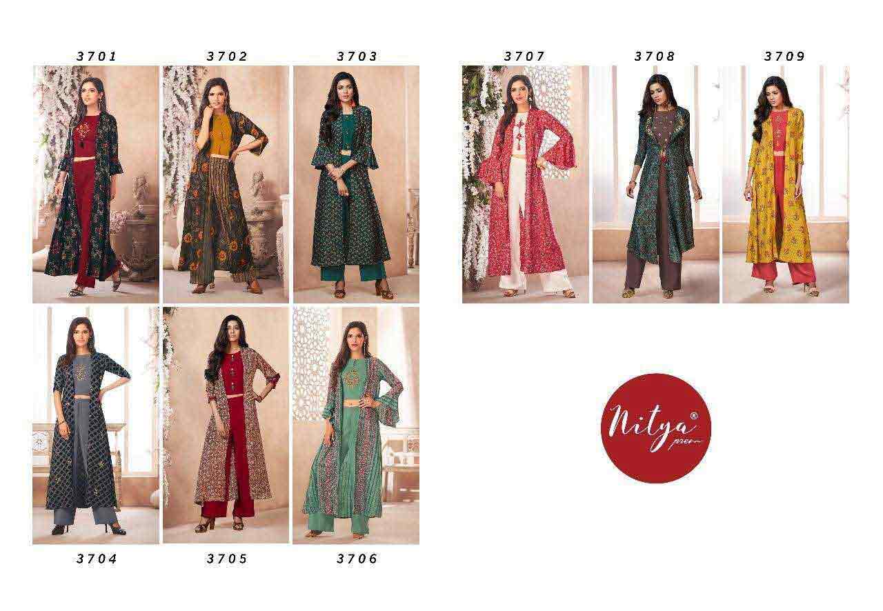 Lt Nitya Vol 37Nx Top Bottom And Jacket Catalog Ready To Wear Lt Nitya Vol 37Nx Top Bottom And Jacket Catalog Ready To Wear